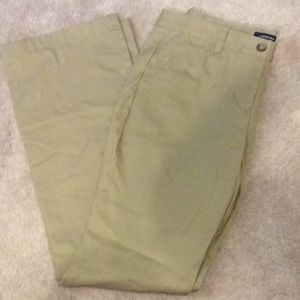 Lands End lightweight khaki pants